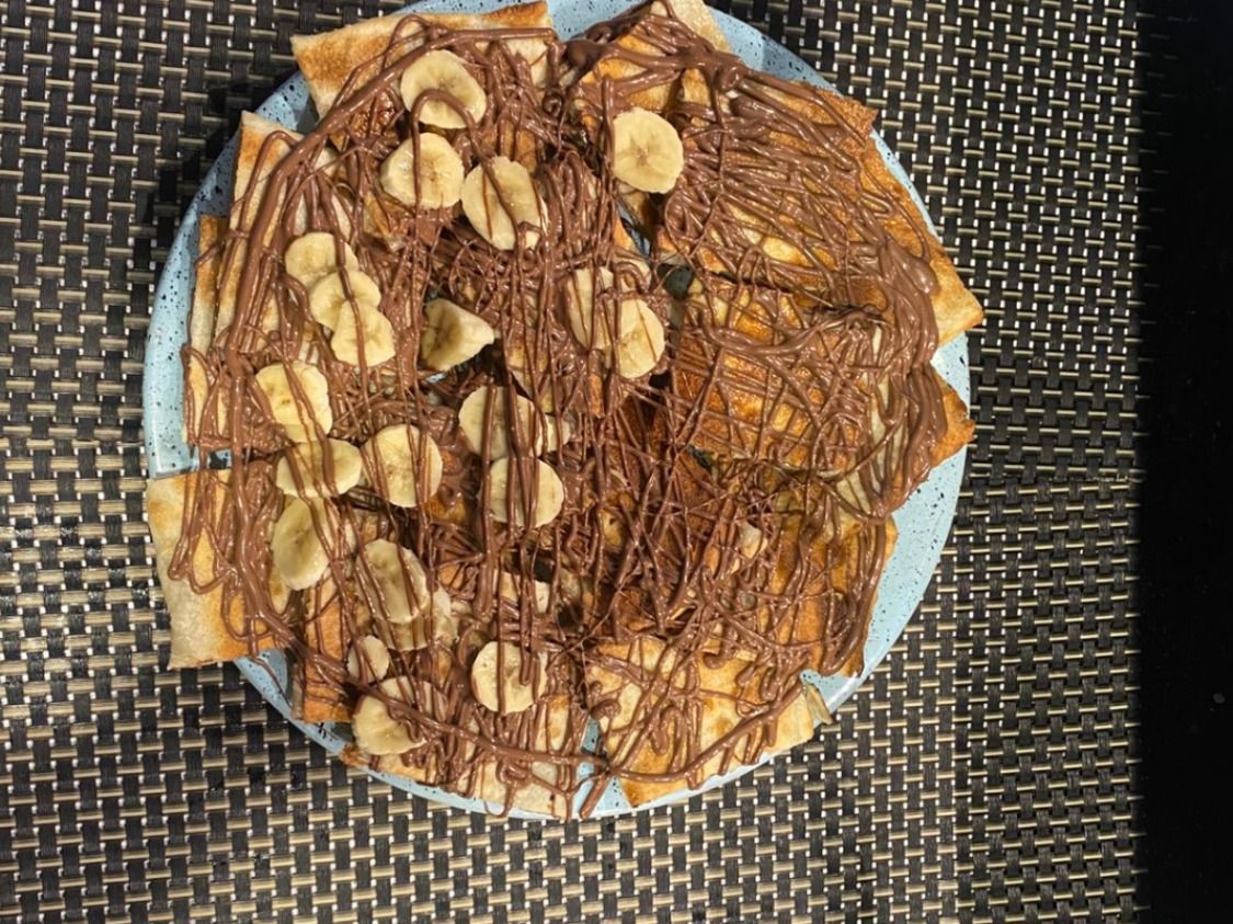 Banana And Nutella Pie