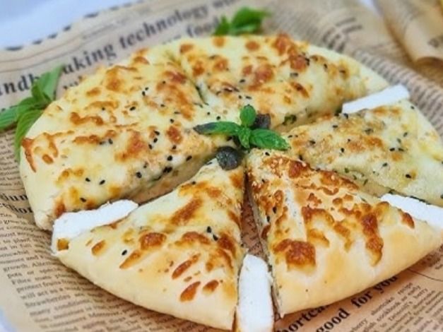 Chicken Burger Manoushe