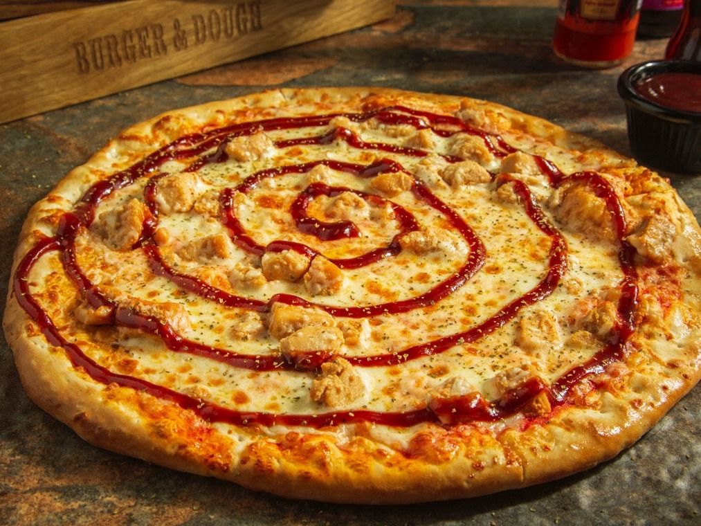 BBQ Chicken Shawarma Pizza
