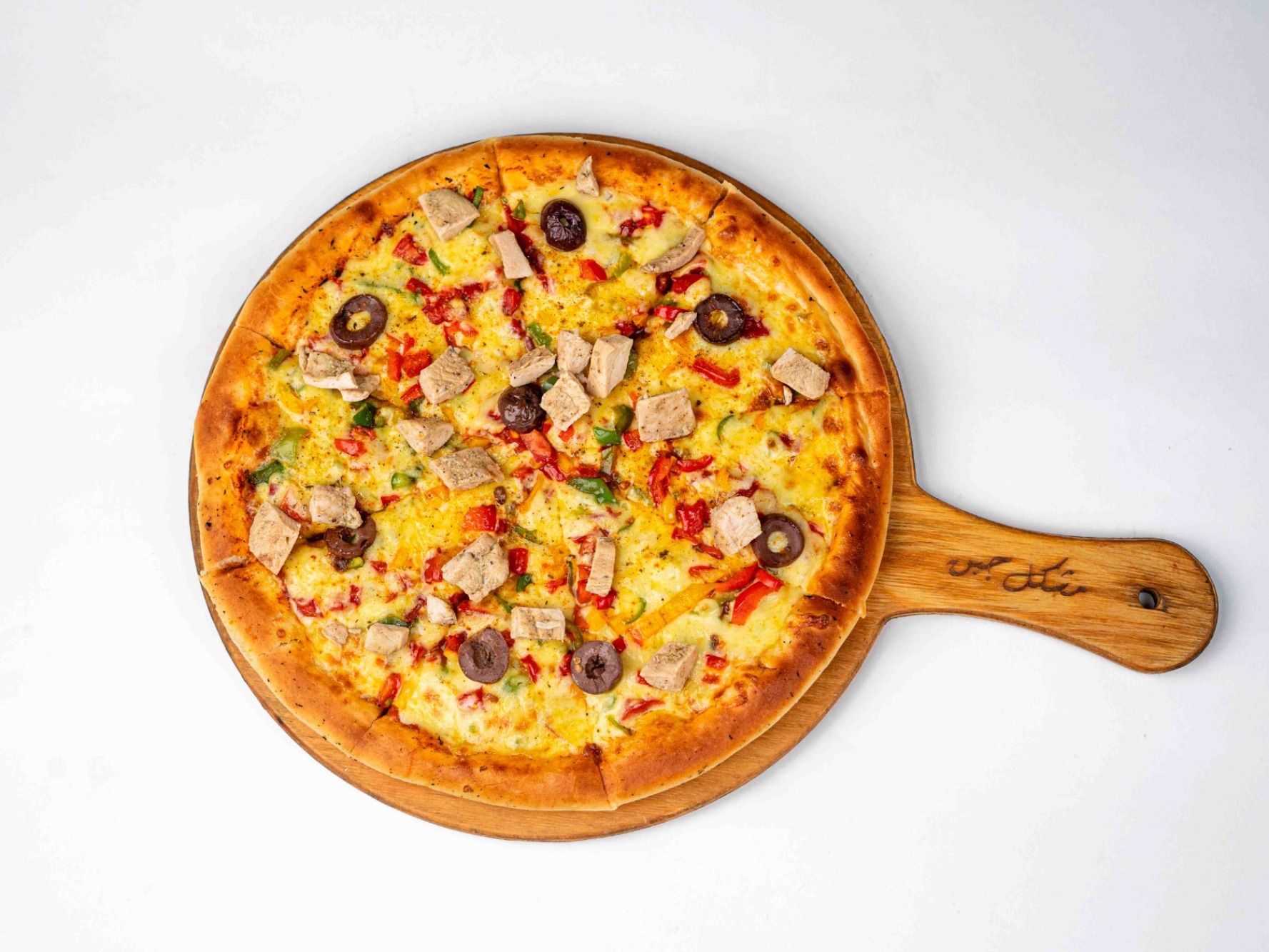 Grilled Chicken Pizza
