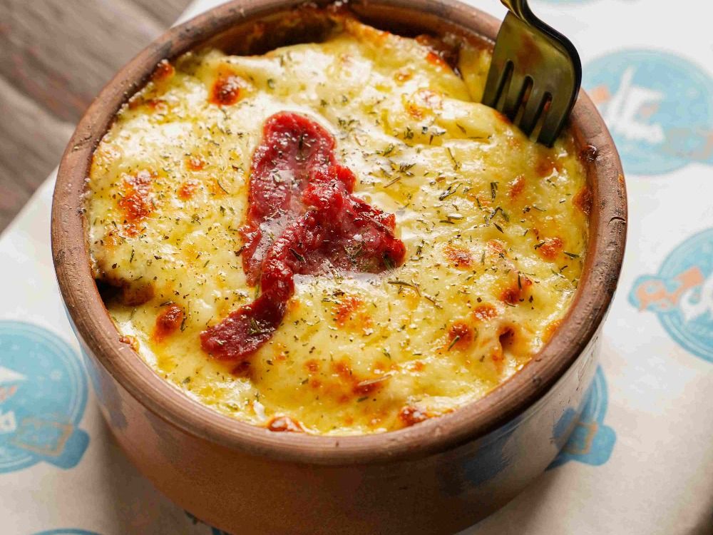 Pastrami Baked Pasta Bram