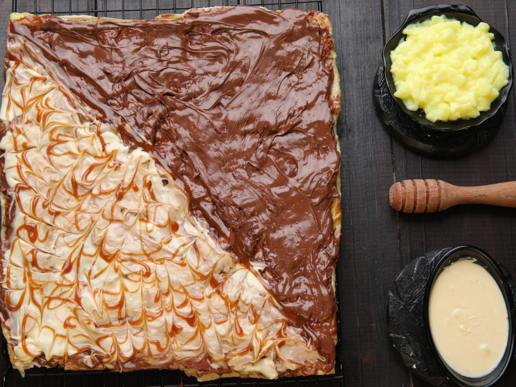 Nutella And Lotus Pie