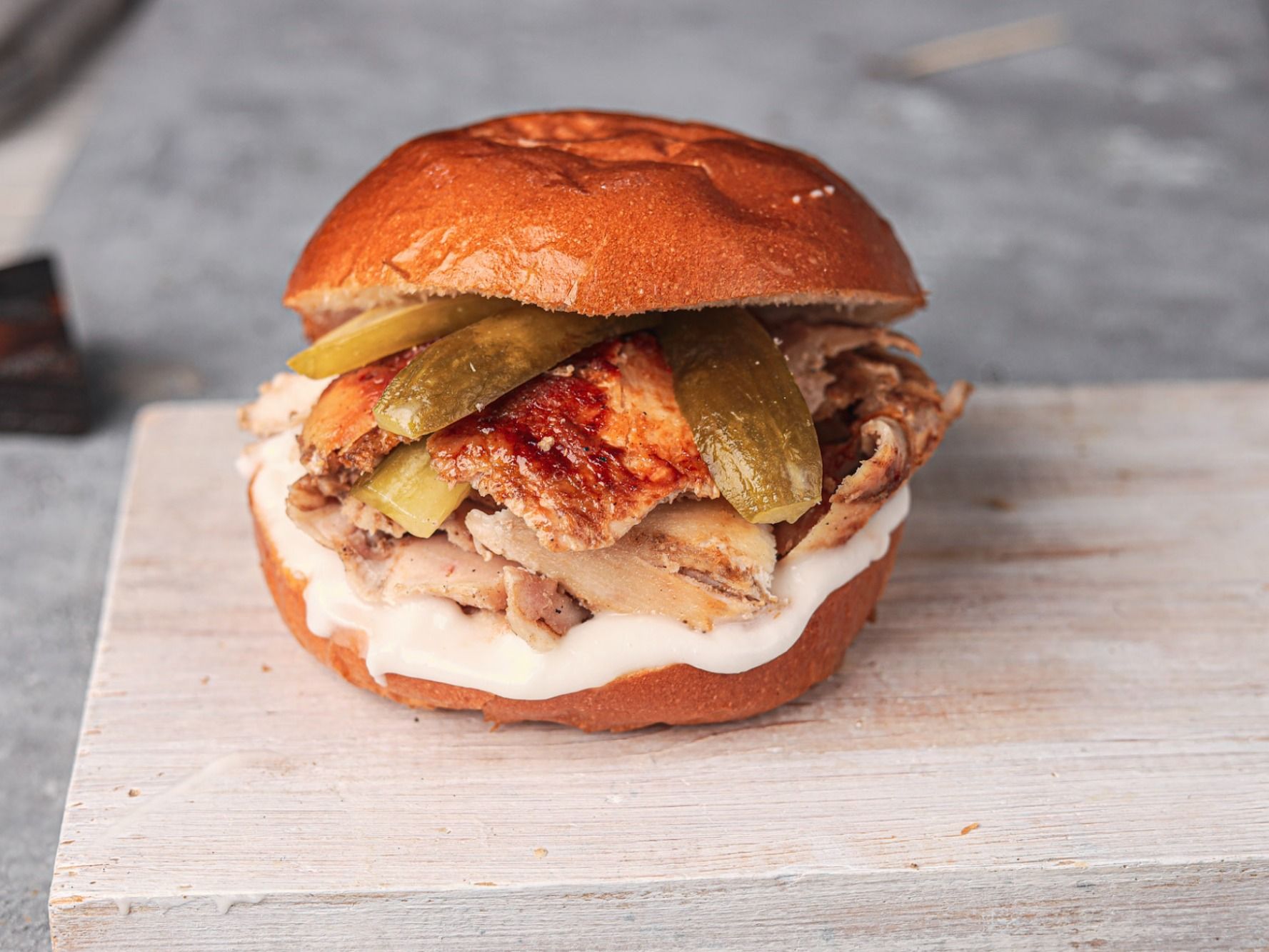 Shawerma Chicken Bun