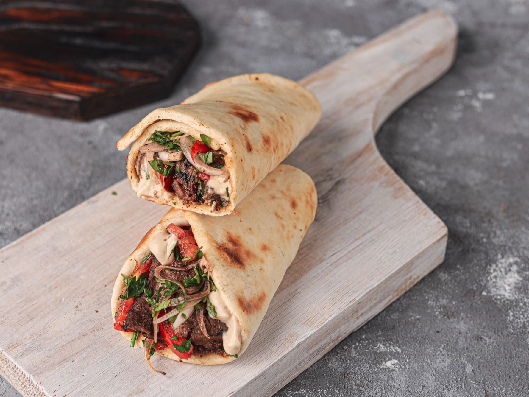 Meat Shawerma Sandwich