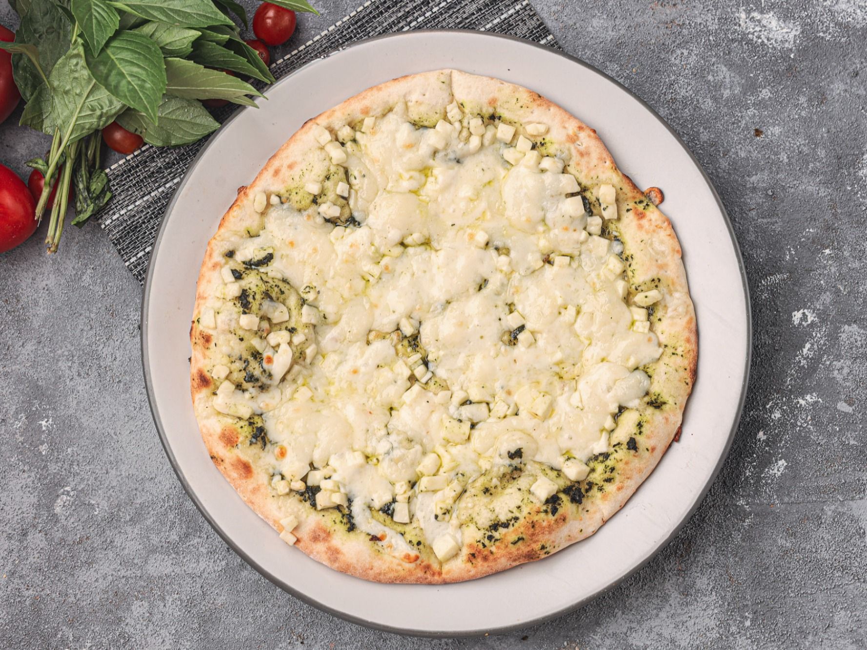 Halloum Pesto Manouche