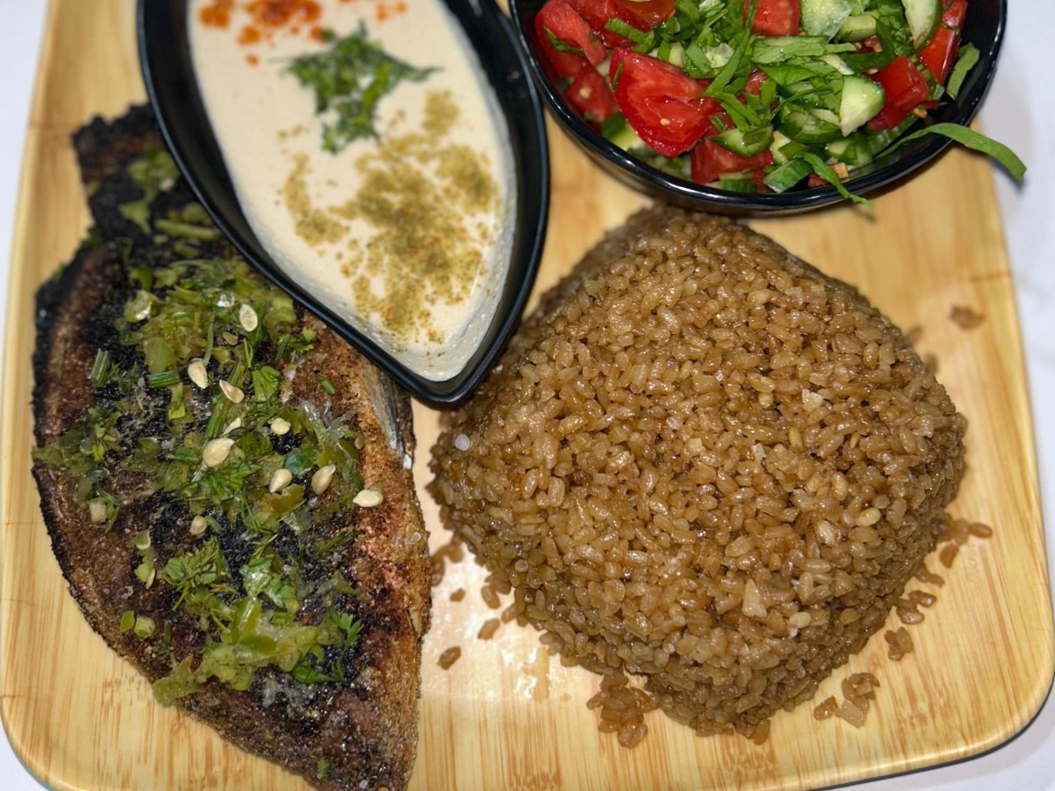 Grilled Tilapia Meal