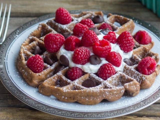 Waffle Raspberry