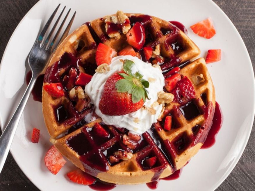 Waffle Strawberry