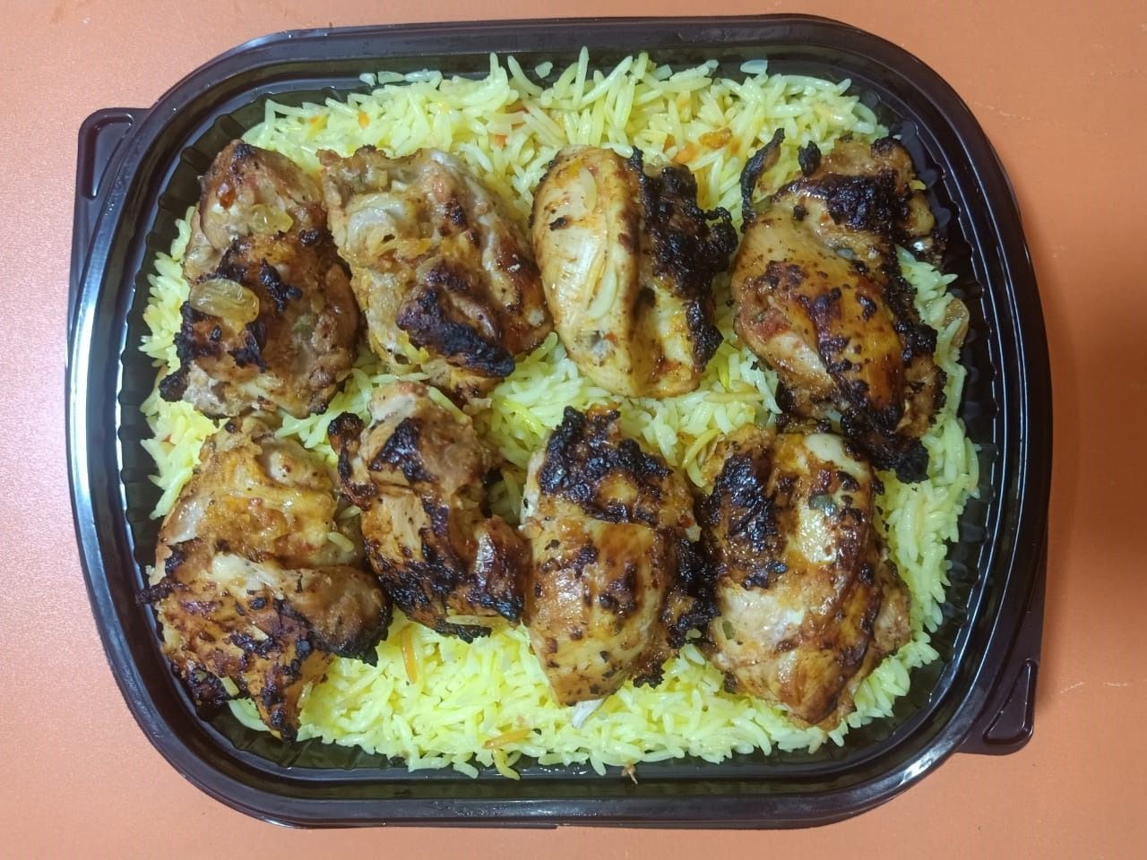 Half a kilo shish tawook with rice