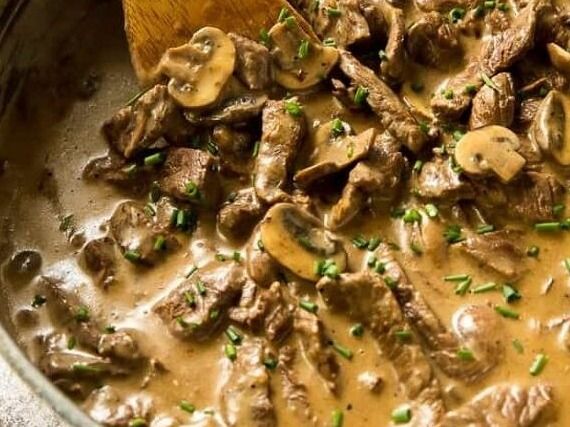 beef stroganoff