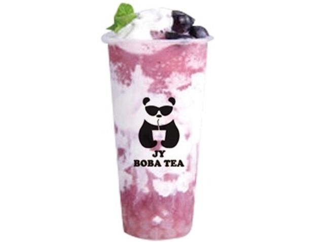 Mini Boba & Grapes Milk