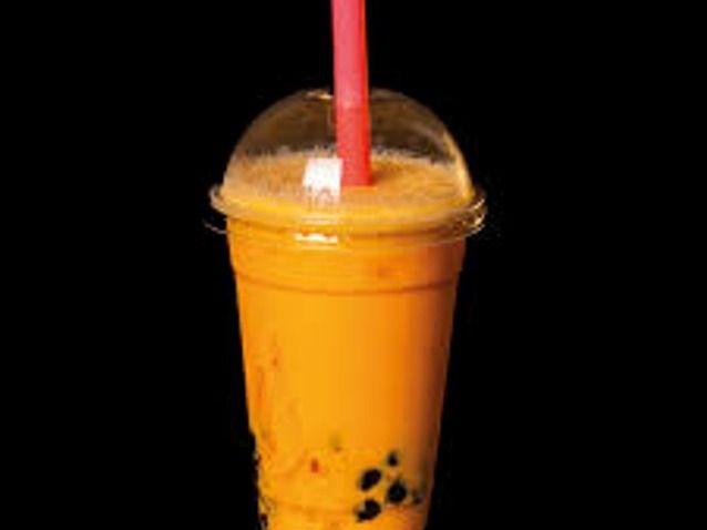 Mini Boba & Mango Milk