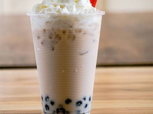 Boba Milk Peach Tea