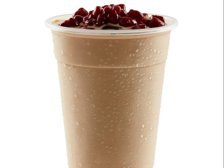 Red Bean Milk Tea