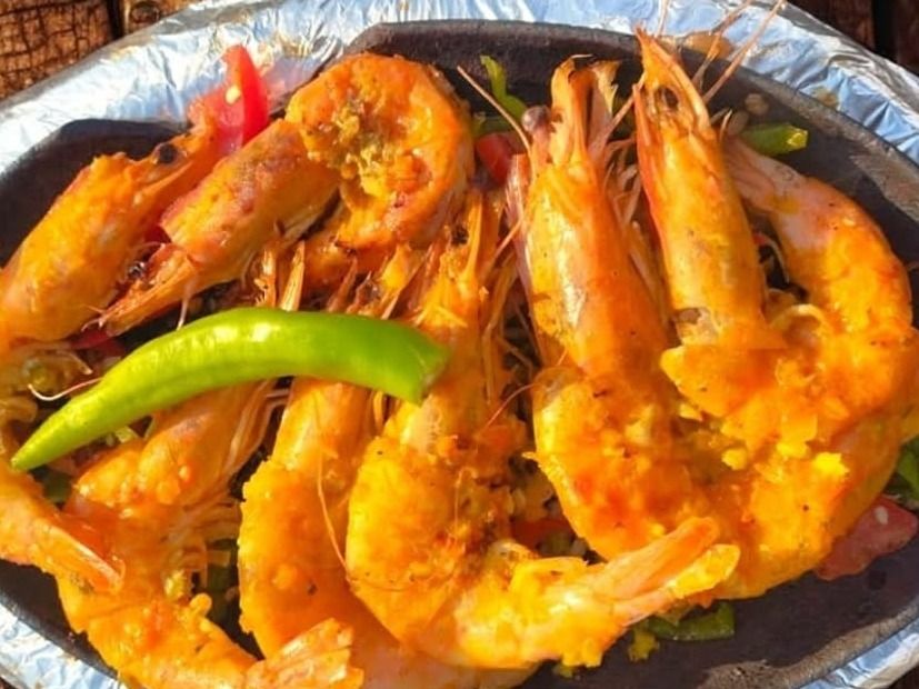 Grilled Shrimp with Peels Meal