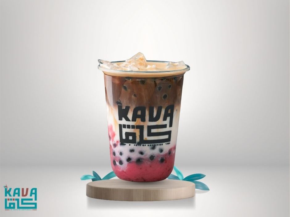 Strawberry Boba Latte
