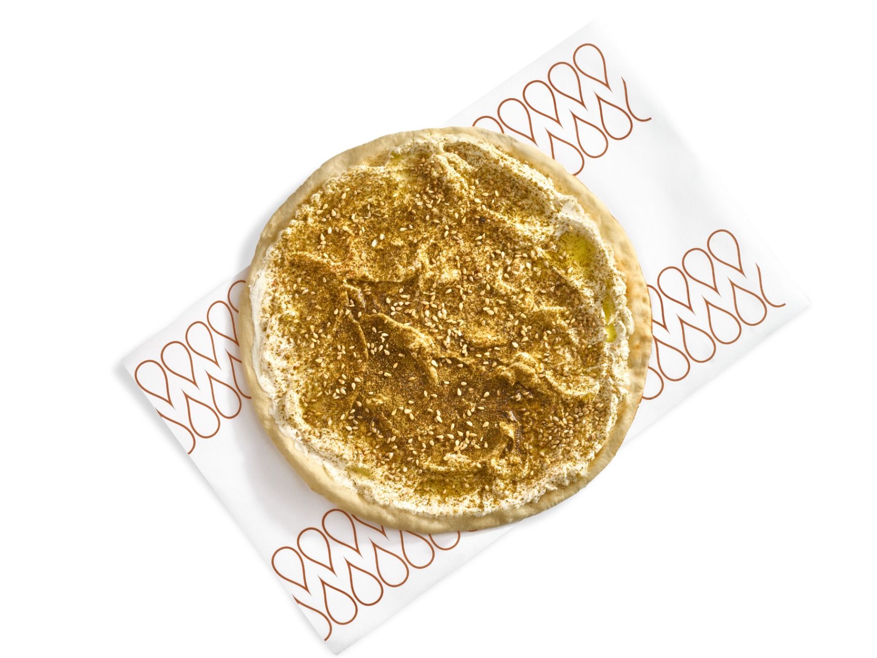 Labneh and Zaatar Manoucheh