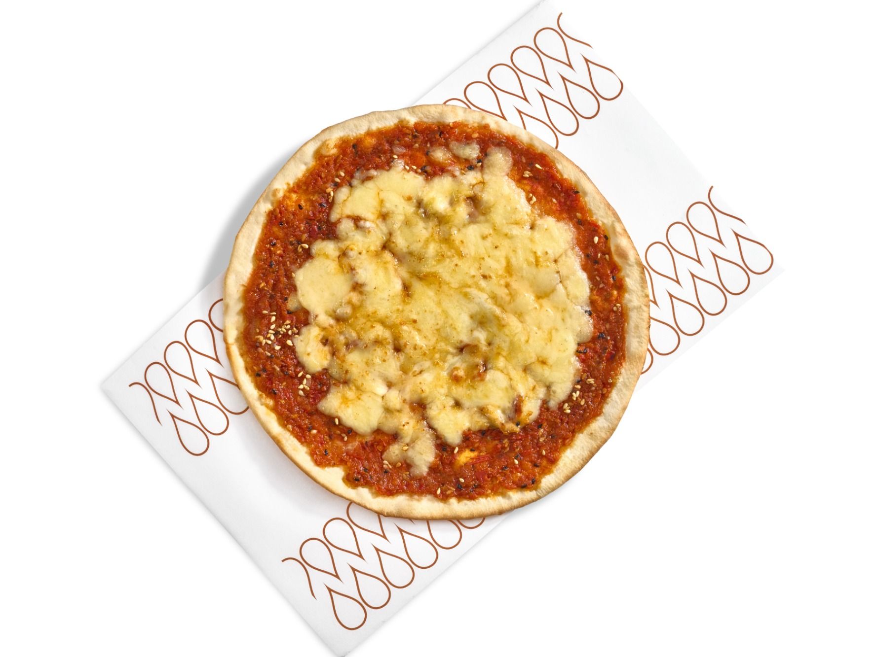 Manousheh with Mahammarah Cheese