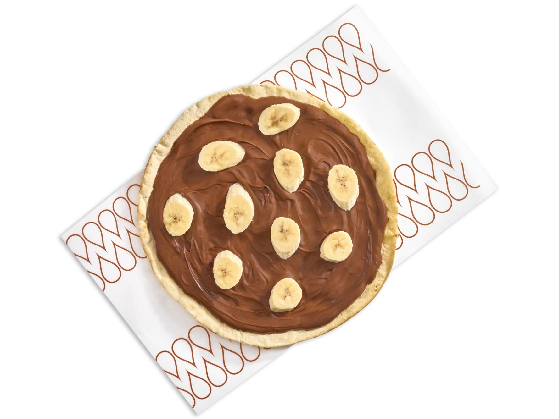 Nutella Manousheh with Banana