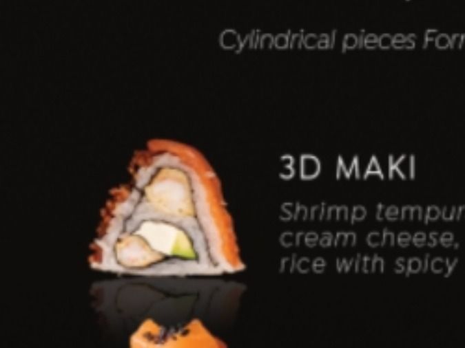 3D Maki Roll