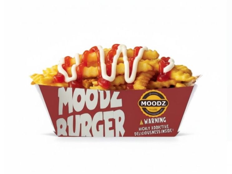 Fries With Ketchup And Mayonnaise