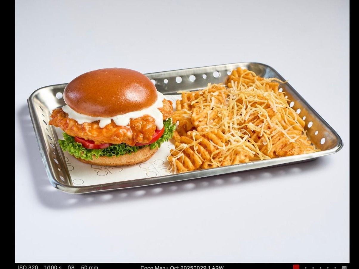 Buffalo Chicken Burger