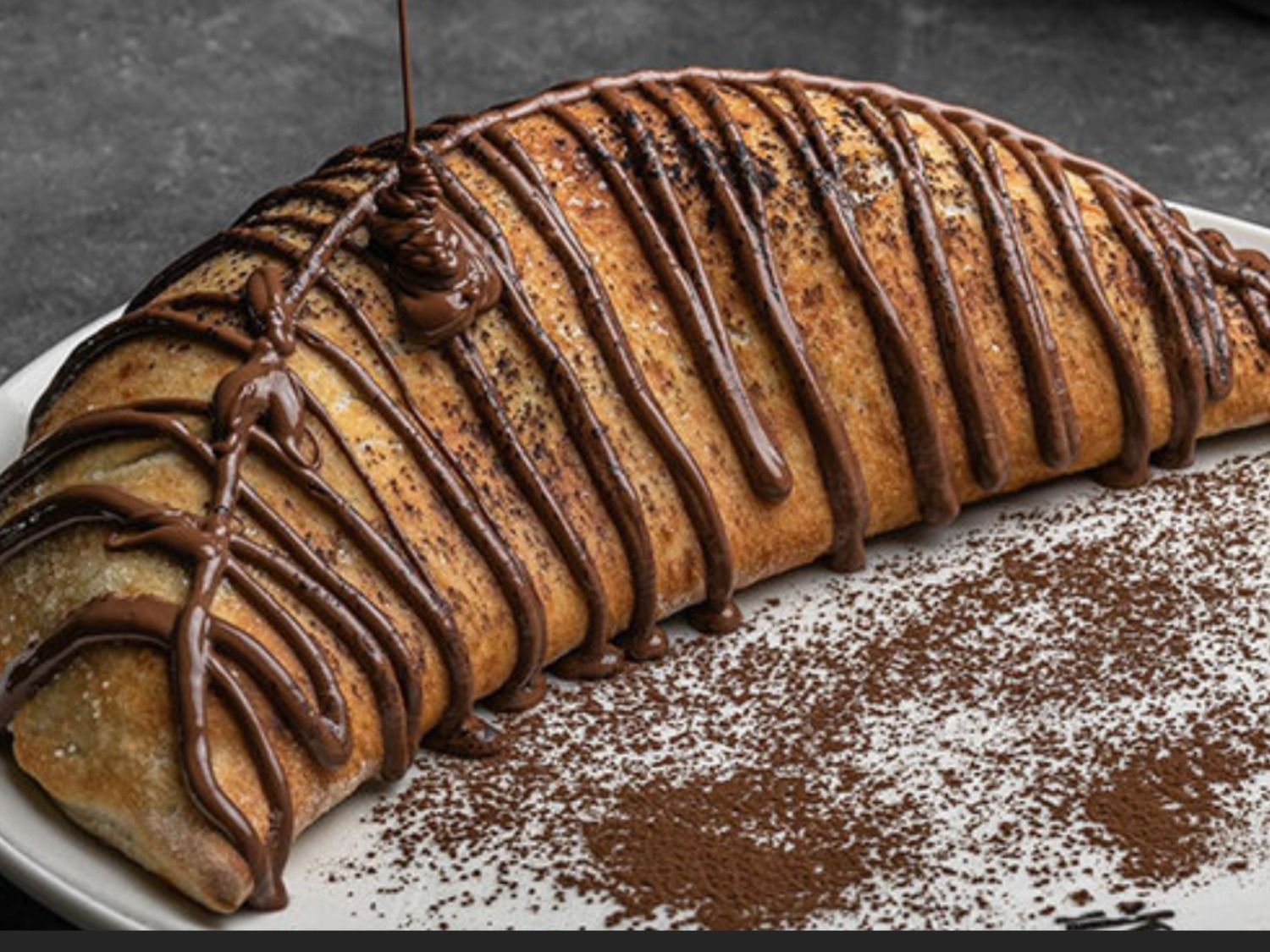Chocolate With Banana Pizza
