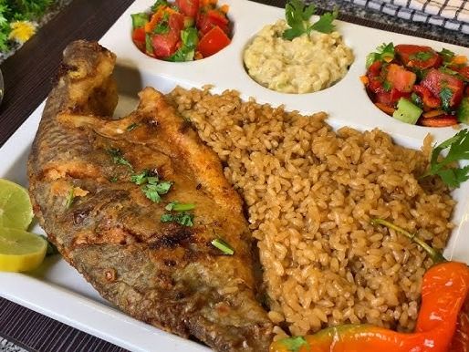 Fried Tilapia Meal