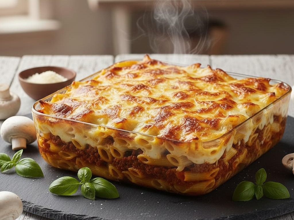 Oven Baked pasta