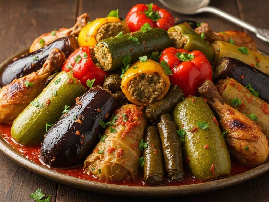 Large Mixed Stuffed Vegetables