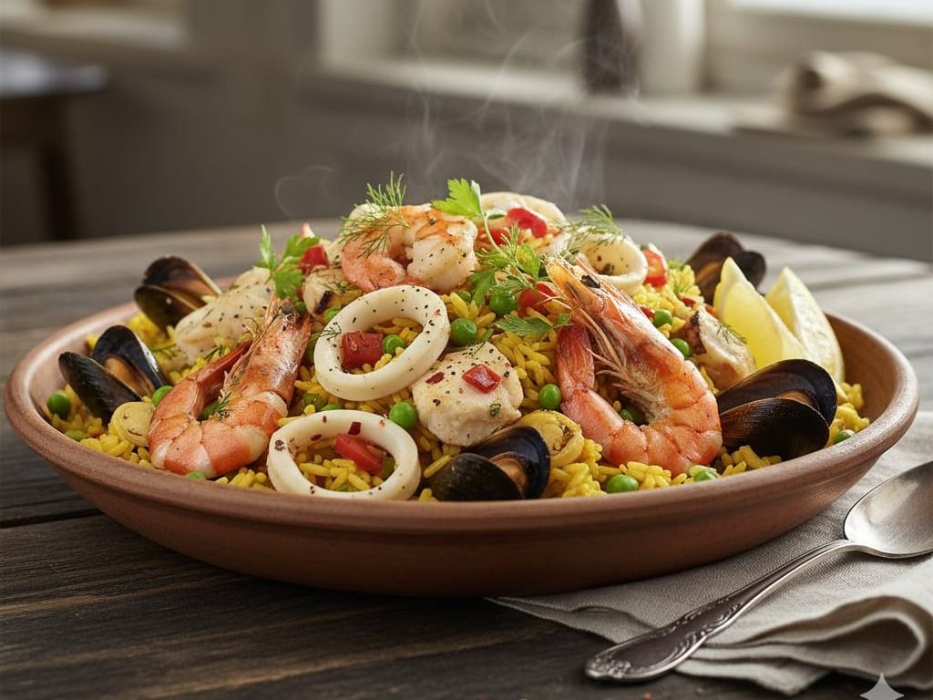 Seafood Risotto Rice