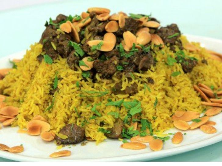 Basmati Rice With Liver And Giblets Platter