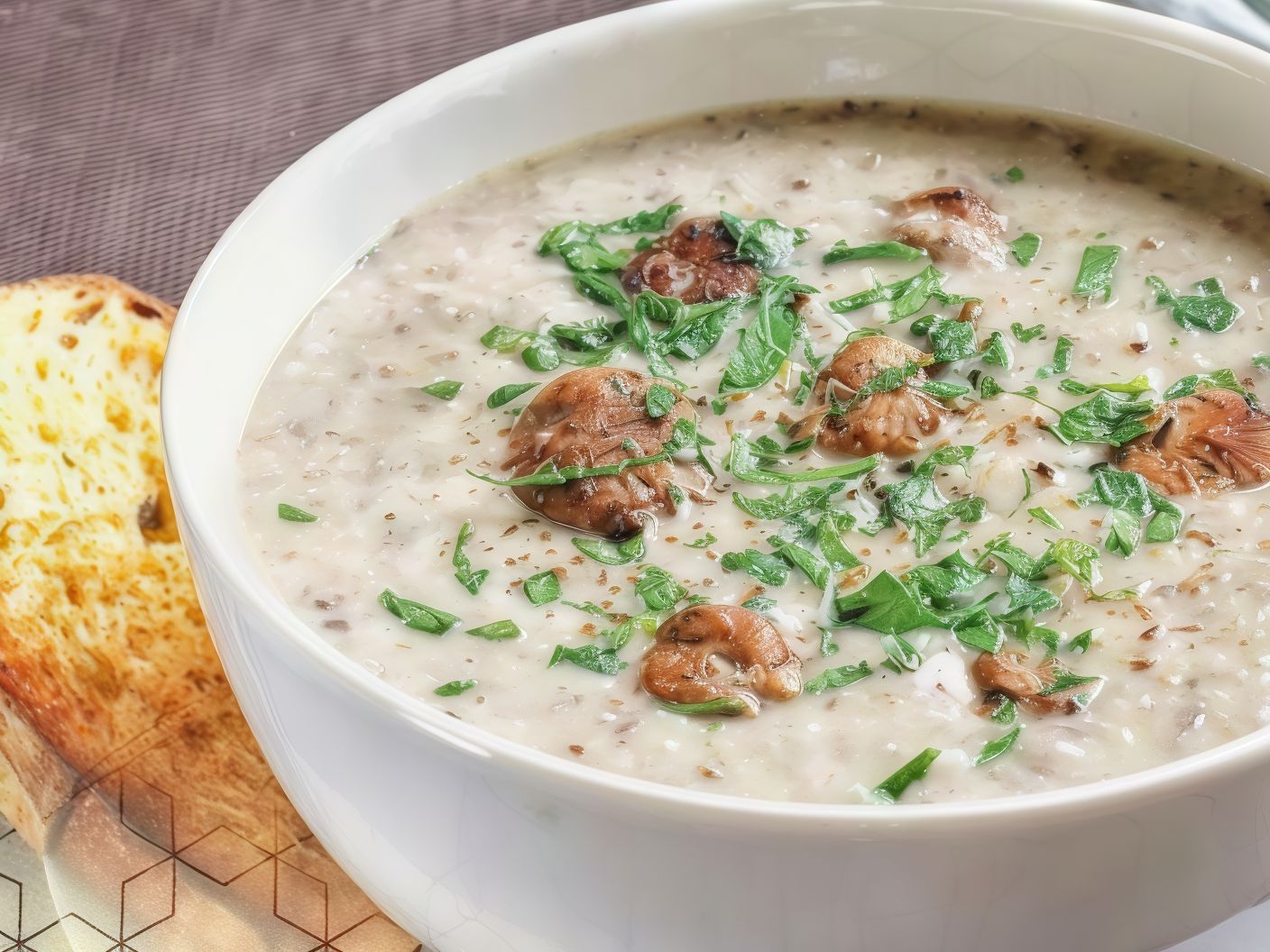 Mushroom soup