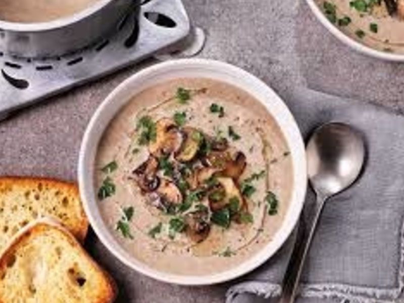 Creamy Portobello Soup