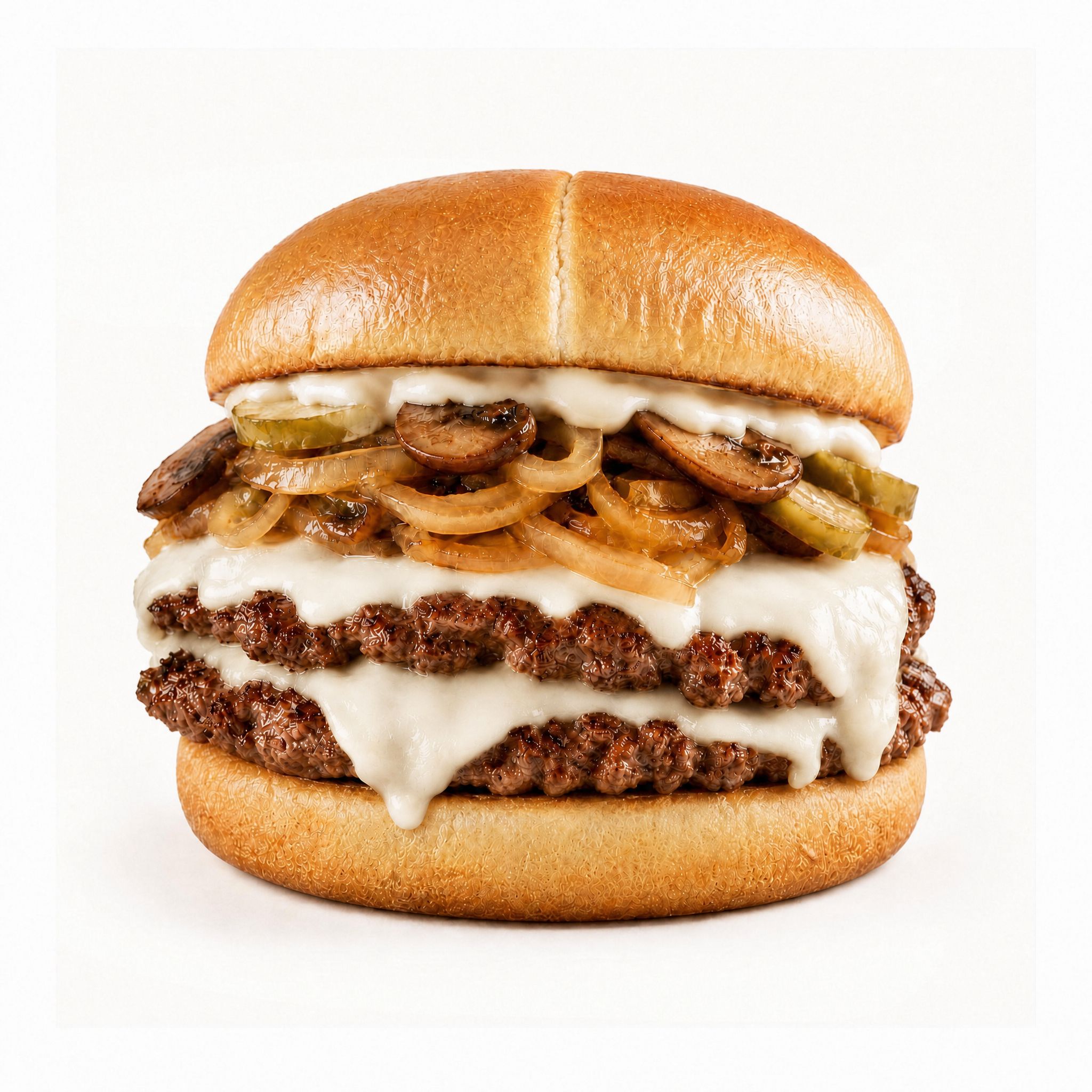 SMASH CHEESY MUSHROOM