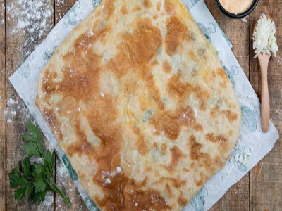 Vegetables and Kiri Cheese Saroukh