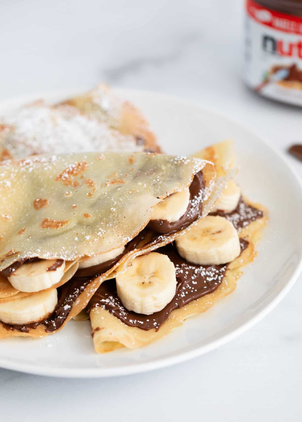 Nutella Banana Sweet crepe