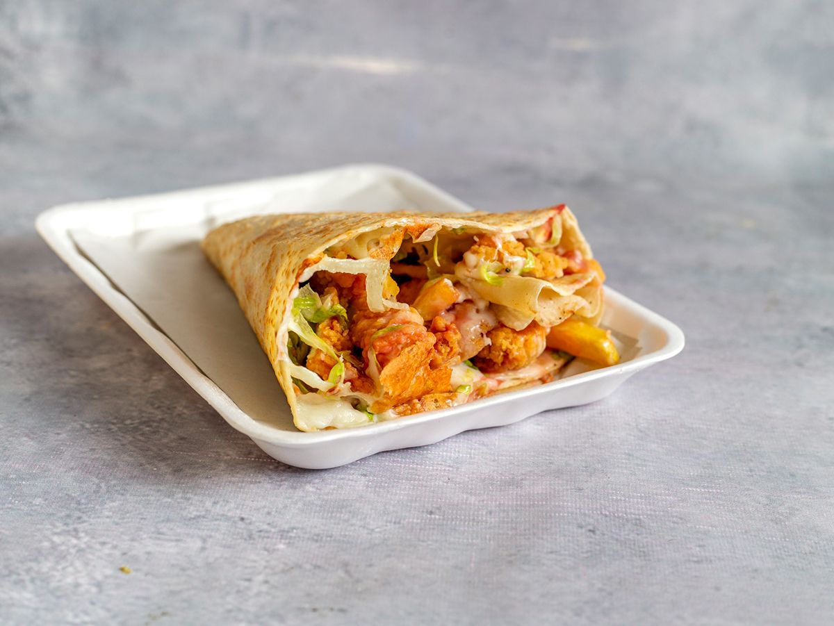 Smoked Turkish Zinger Crepe