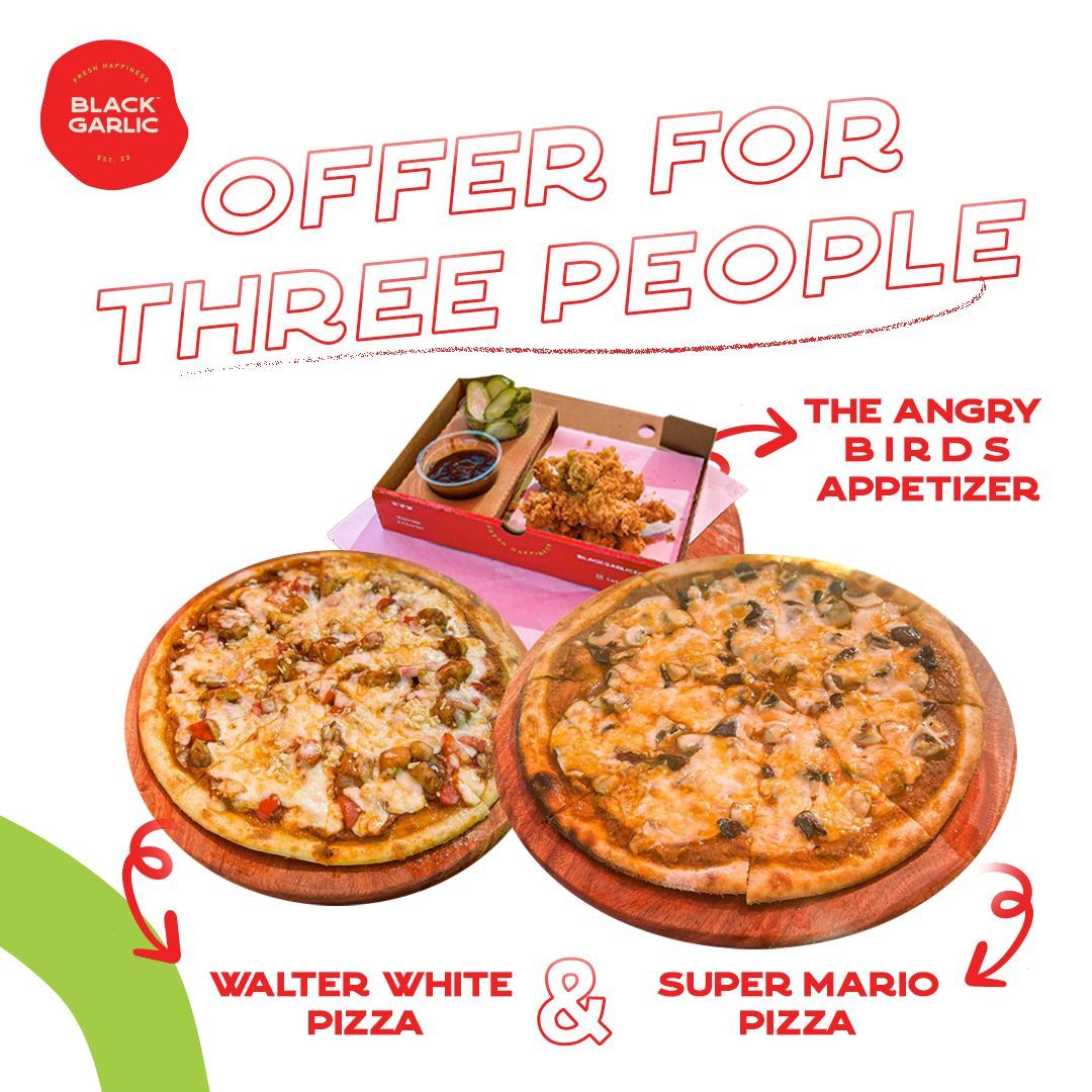 Offer For 3 Persons