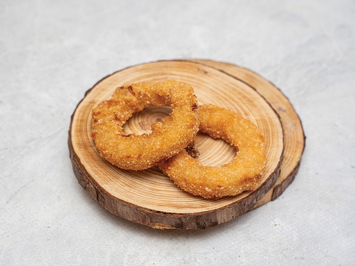 Onion rings, 4 pieces