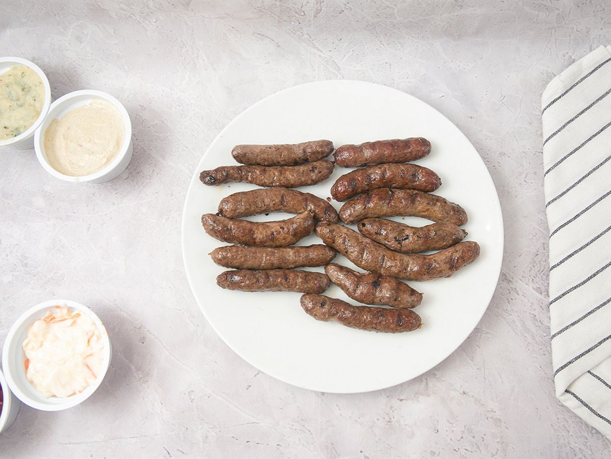 Grilled Sausage On Charcoal Kilo
