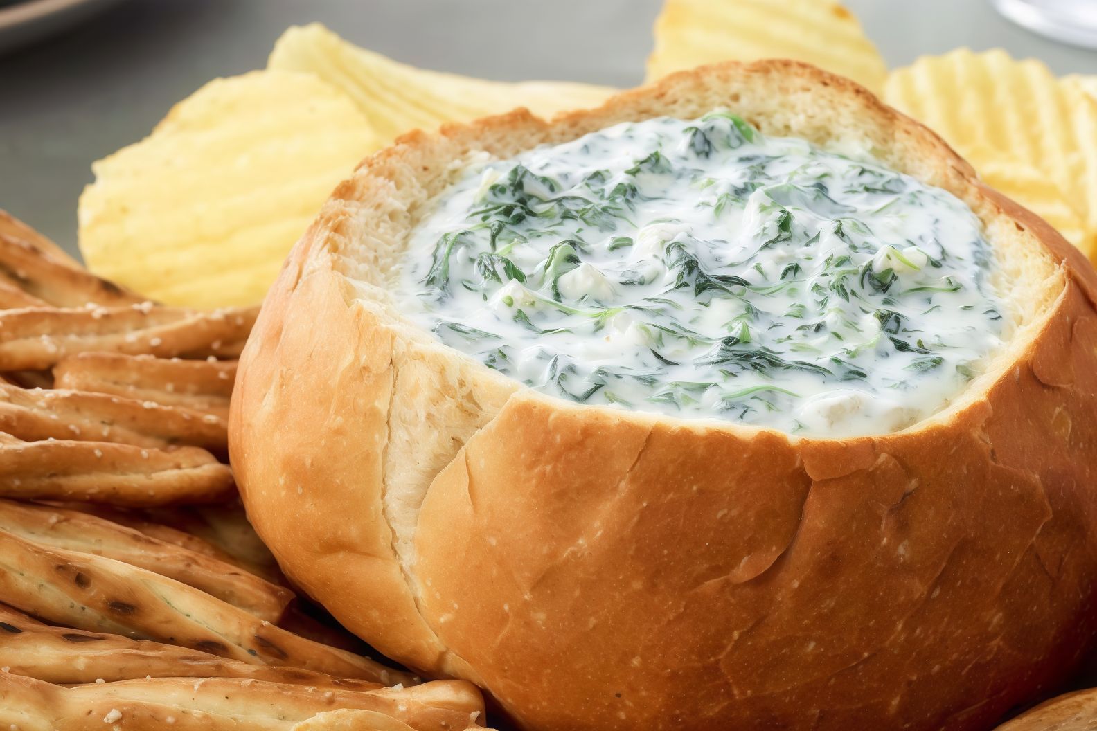 Spinach Dip Bowl