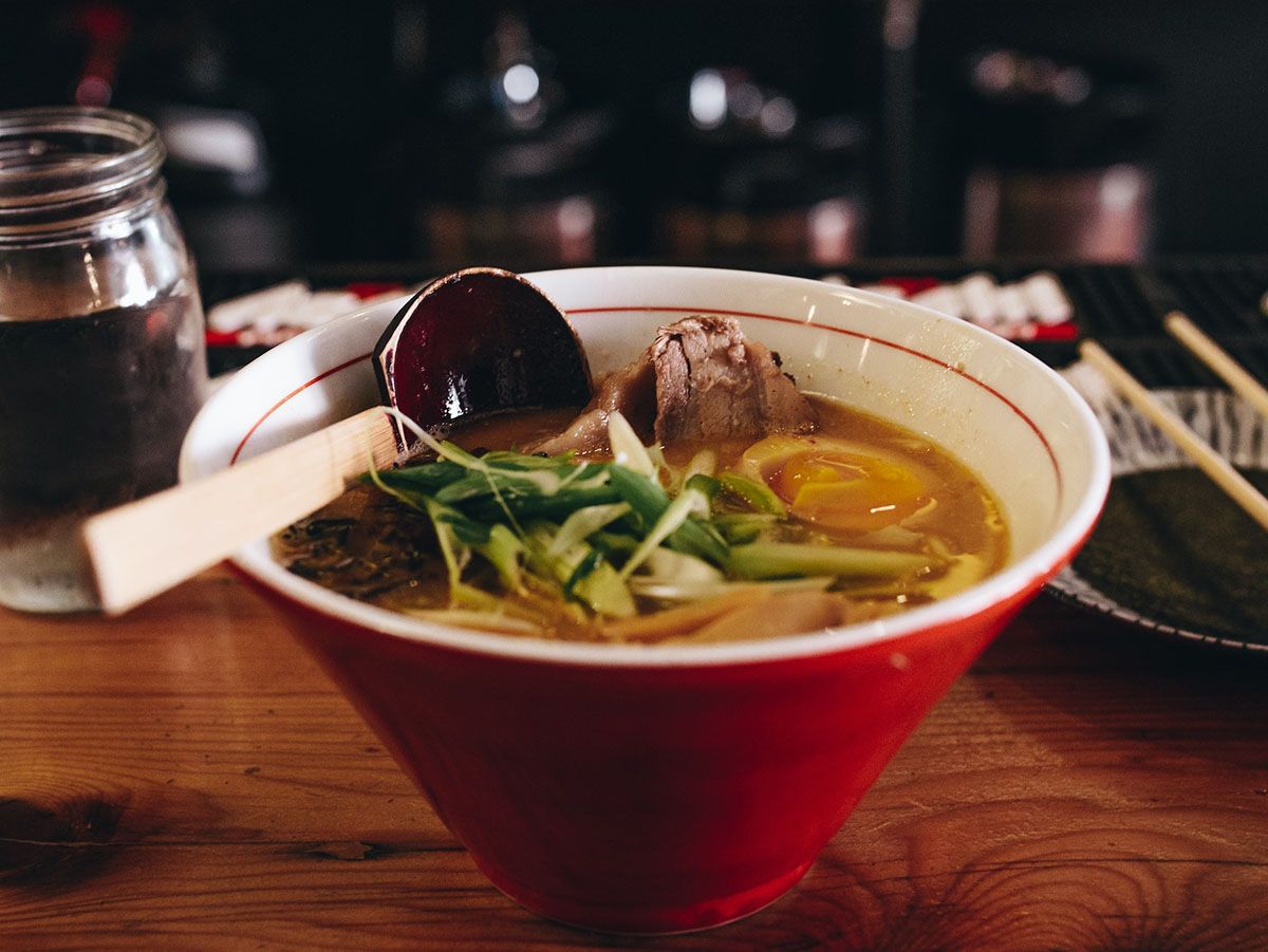 Oriental Orzo Soup