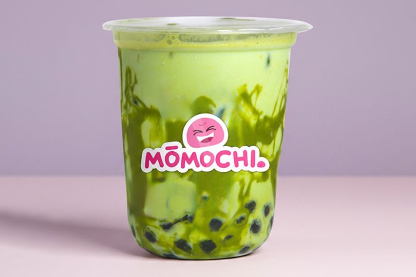 Pistachio Pandan Milk Boba