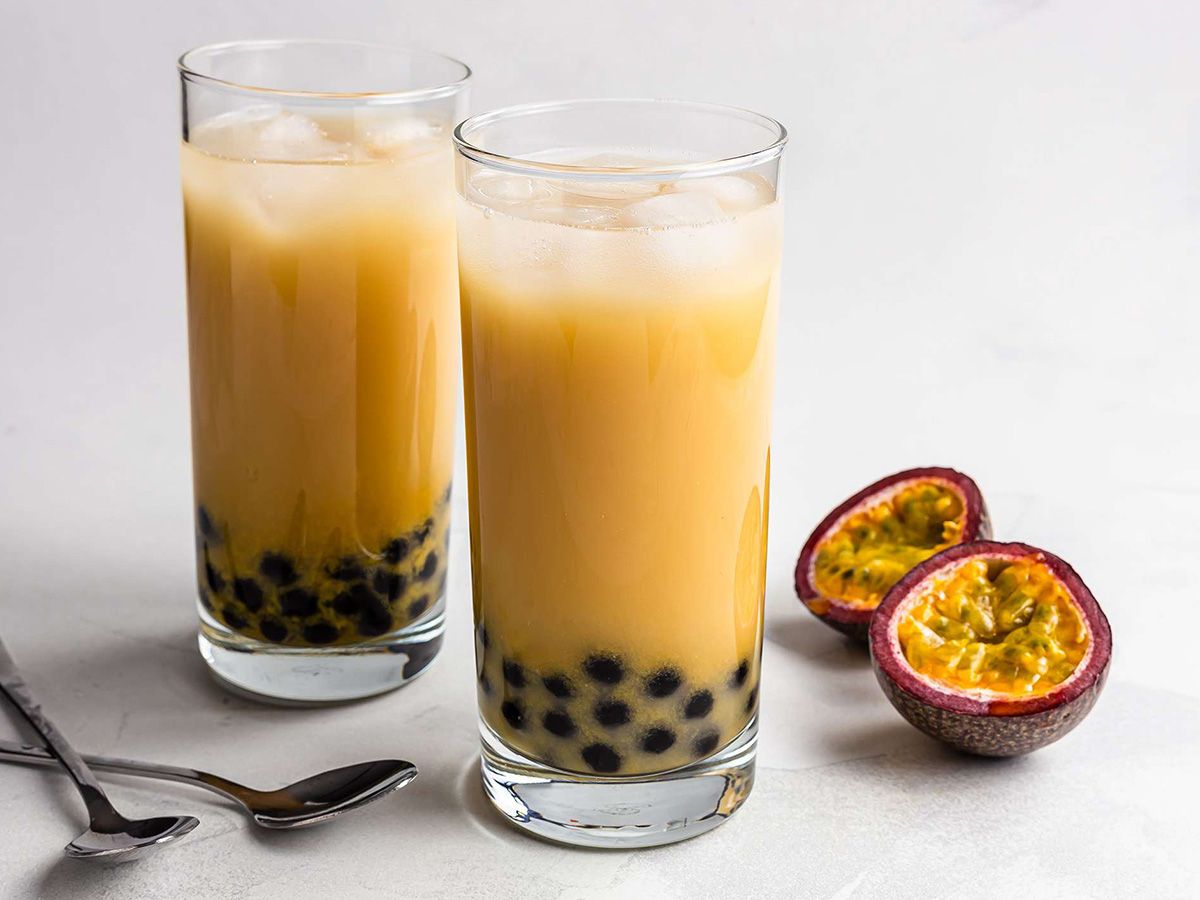 Passsion Boba Soda