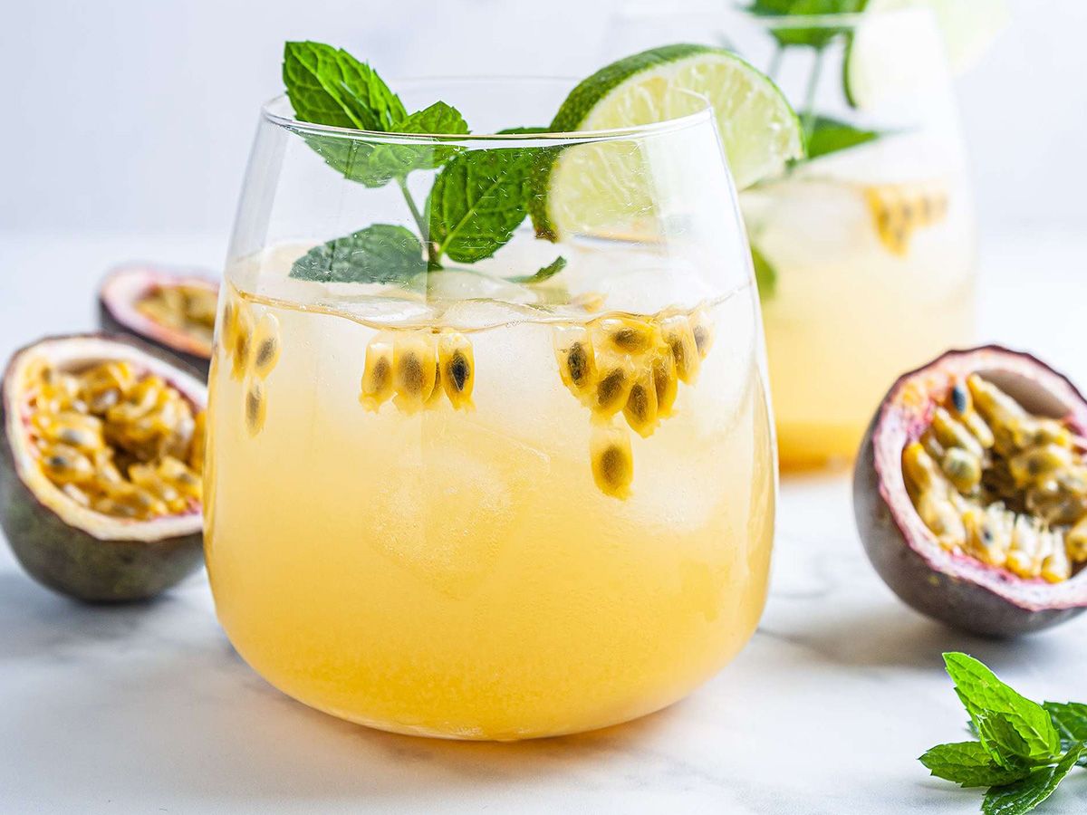 Passion Fruit Ice Tea