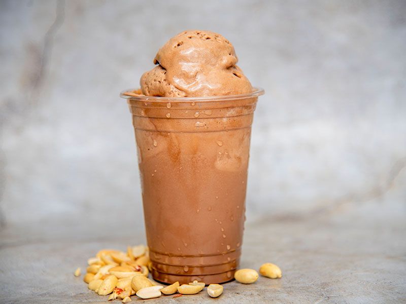 Peanut and Chocolate Smoothie