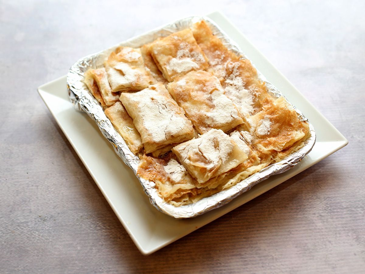 Sweet kunafa pie