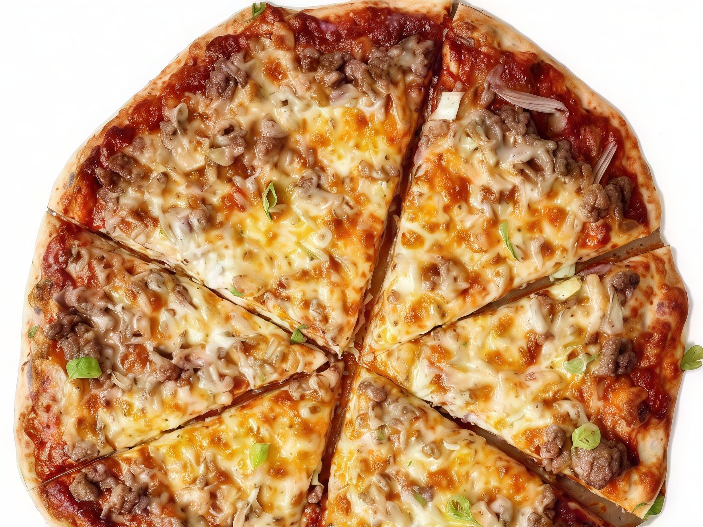 Minced Meat Pizza