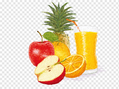 Orange Apple Pineapple